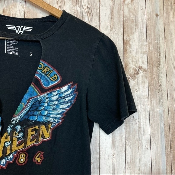 Van Halen 1984 Concert Short Sleeve Top Size Small - Picture 5 of 7